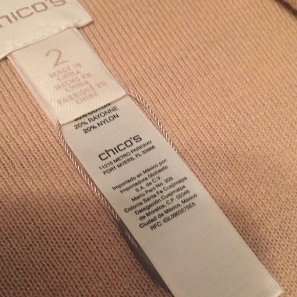 🌺 Chico’s Reversible Stripe Cardigan Sweater 🌺 - Picture 5 of 8